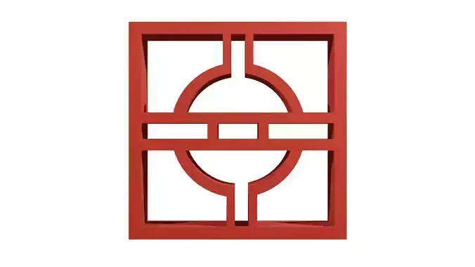 Brick Jaali Arch Over