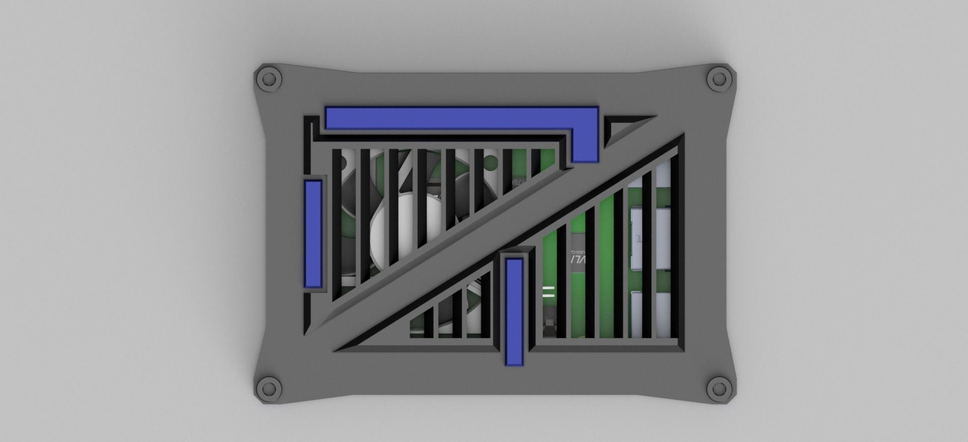 RASPBERRY PI 4 B BOX 3D print model_6