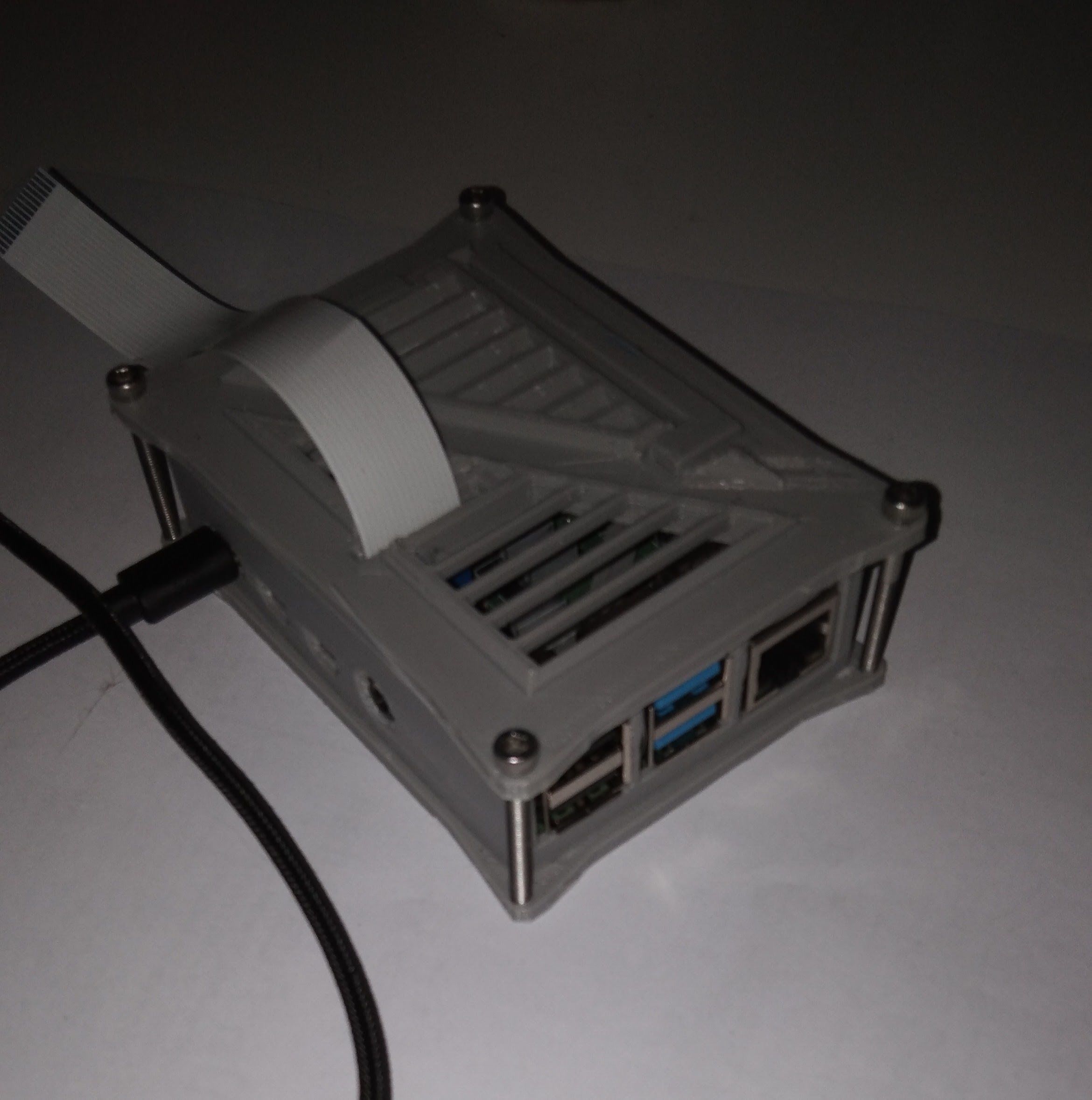RASPBERRY PI 4 B BOX 3D print model_5