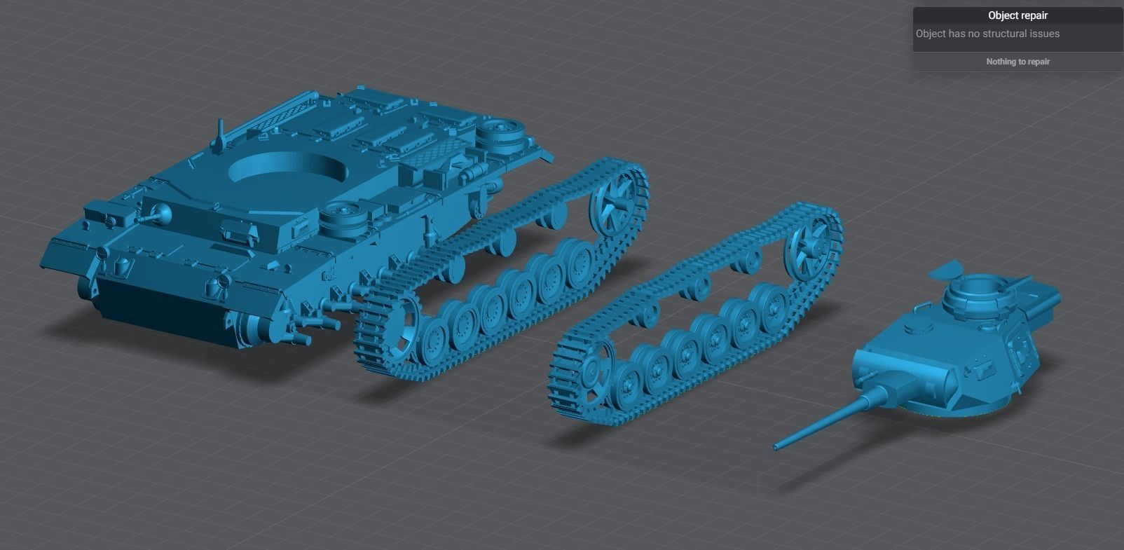 Panzer 3 Scale Model 3D print model_5