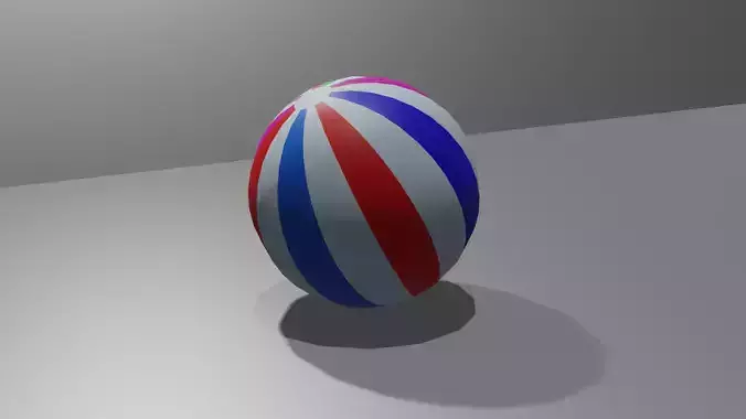 A beach ball