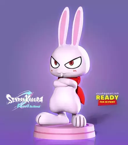 Ninto - Senran Kagura Fanart 3D print model