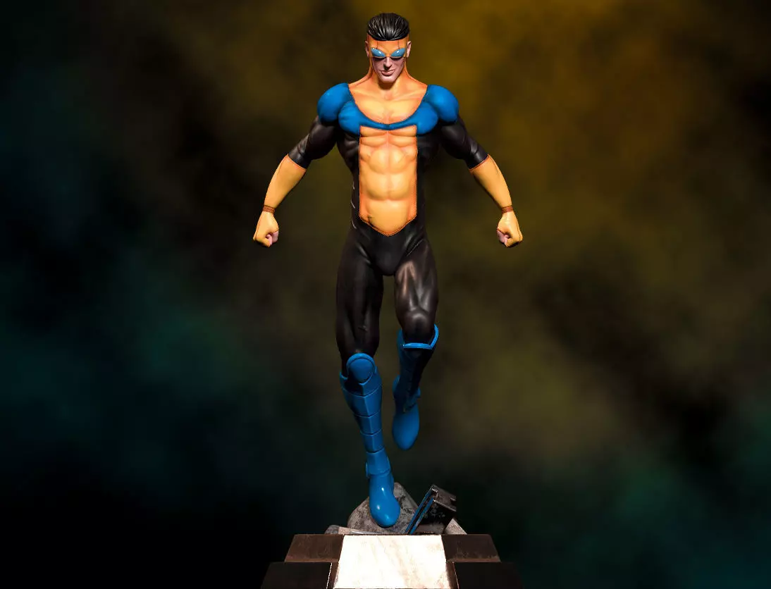 Fanart INVINCIBLE - Statue 3D print model_0