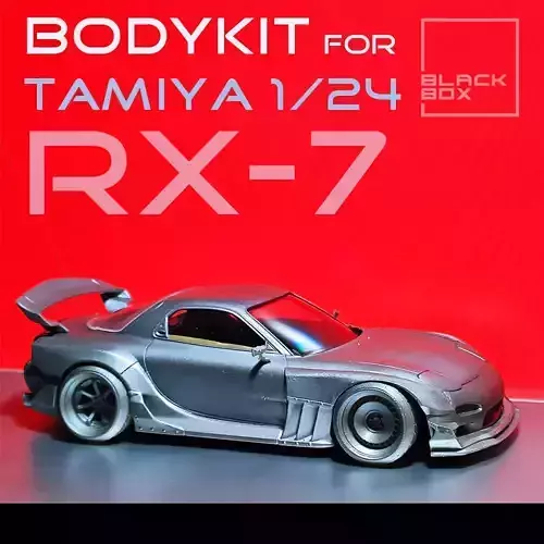 RX7 BB01 BODYKIT For tamiya 1-24 3D print model