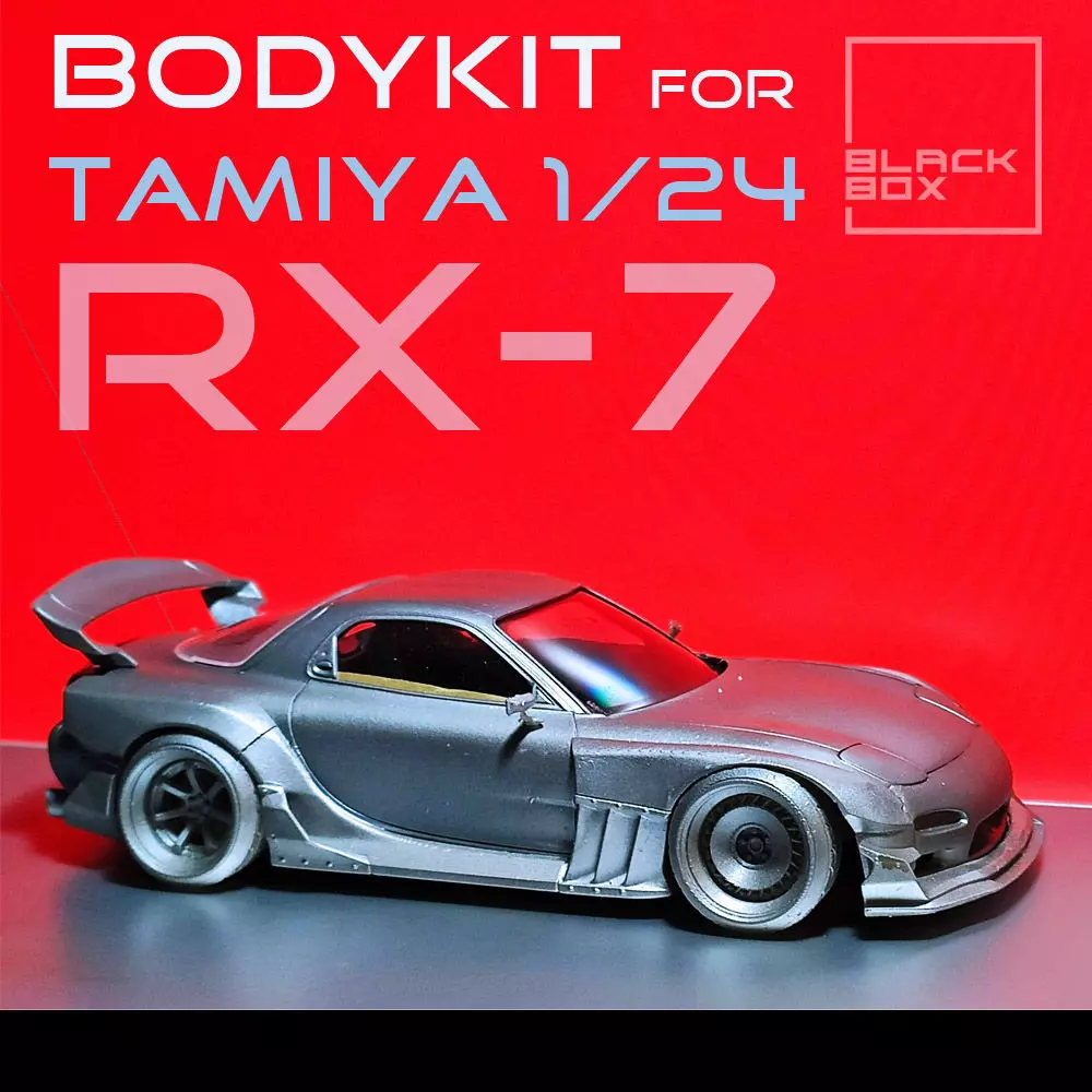 RX7 BB01 BODYKIT For tamiya 1-24 3D print model_0