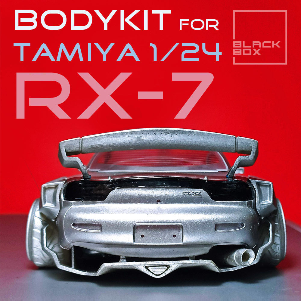 RX7 BB01 BODYKIT For tamiya 1-24 3D print model_5