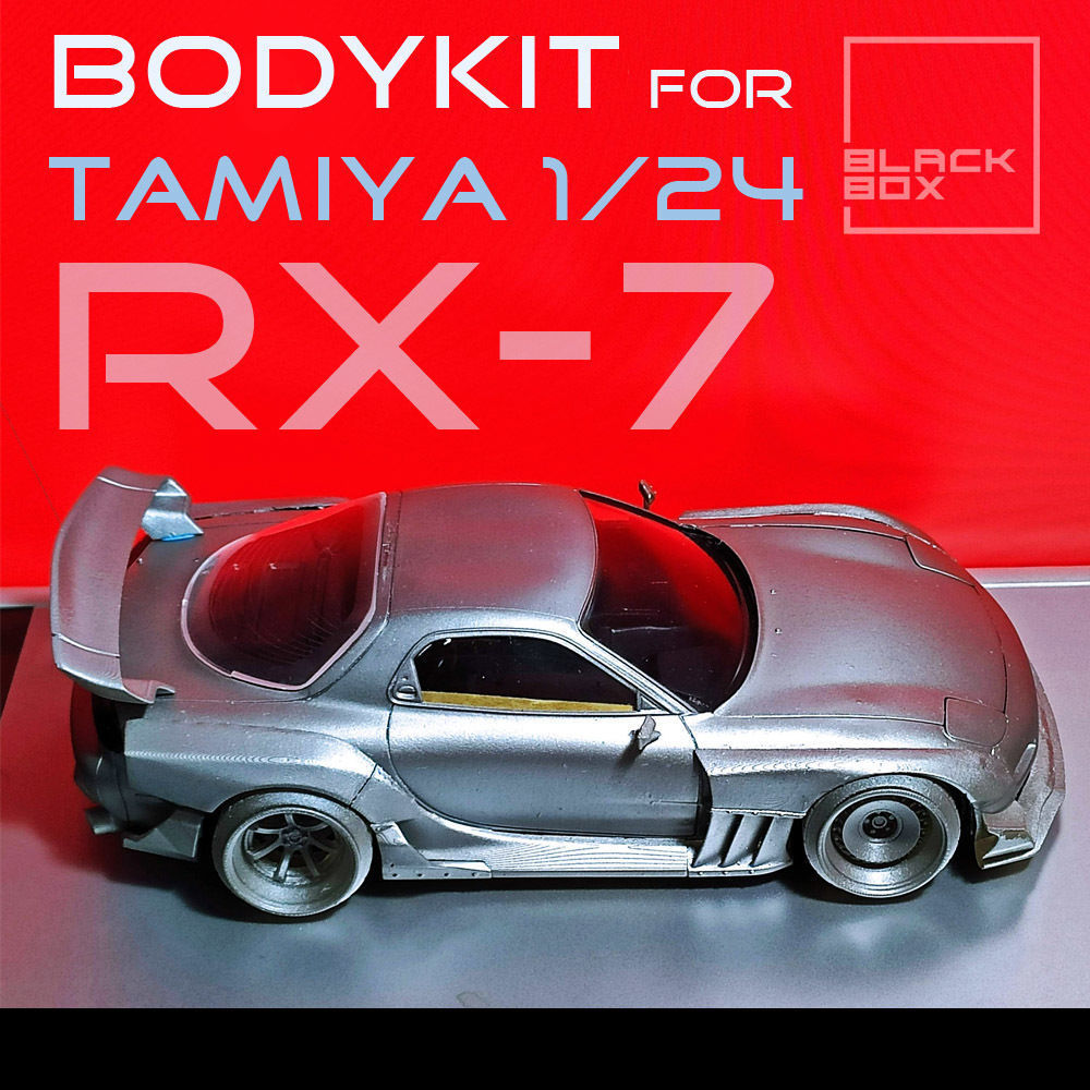 RX7 BB01 BODYKIT For tamiya 1-24 3D print model_3