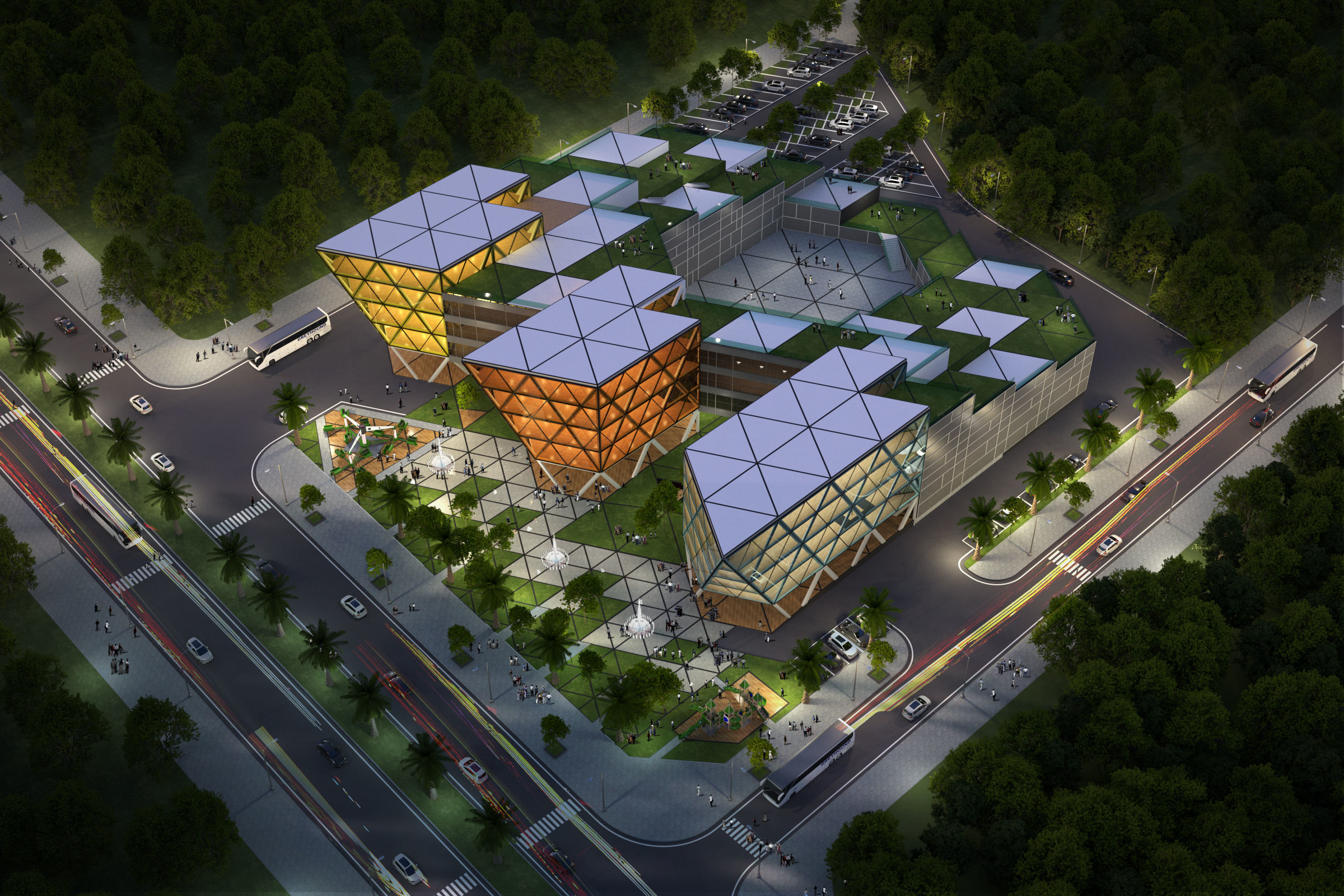 Center of Children Bac Ninh 3D model 3D model_5