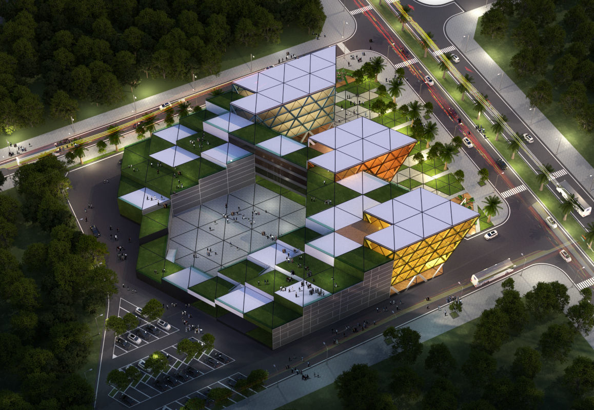 Center of Children Bac Ninh 3D model 3D model_4