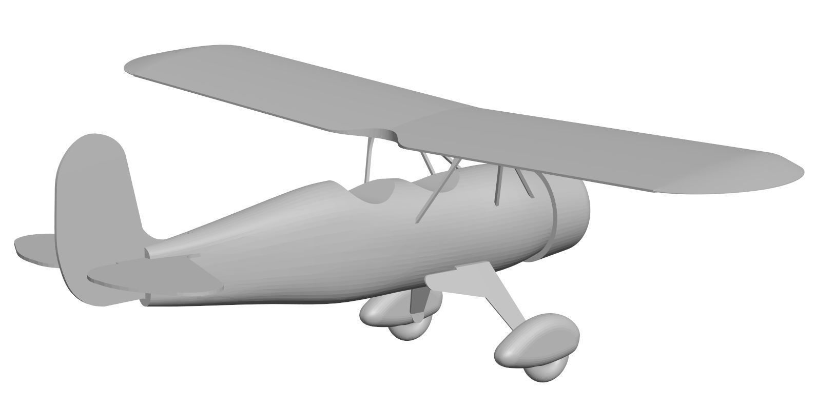 Aircraft 22 3D model_2