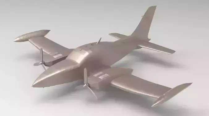Aircraft 28 3D model