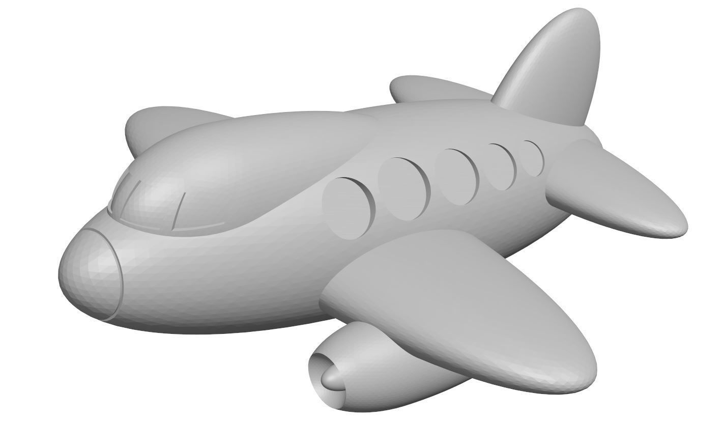 Aircraft 29 3D model_1