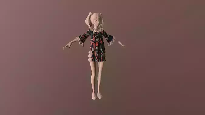 Polka dot baby dress