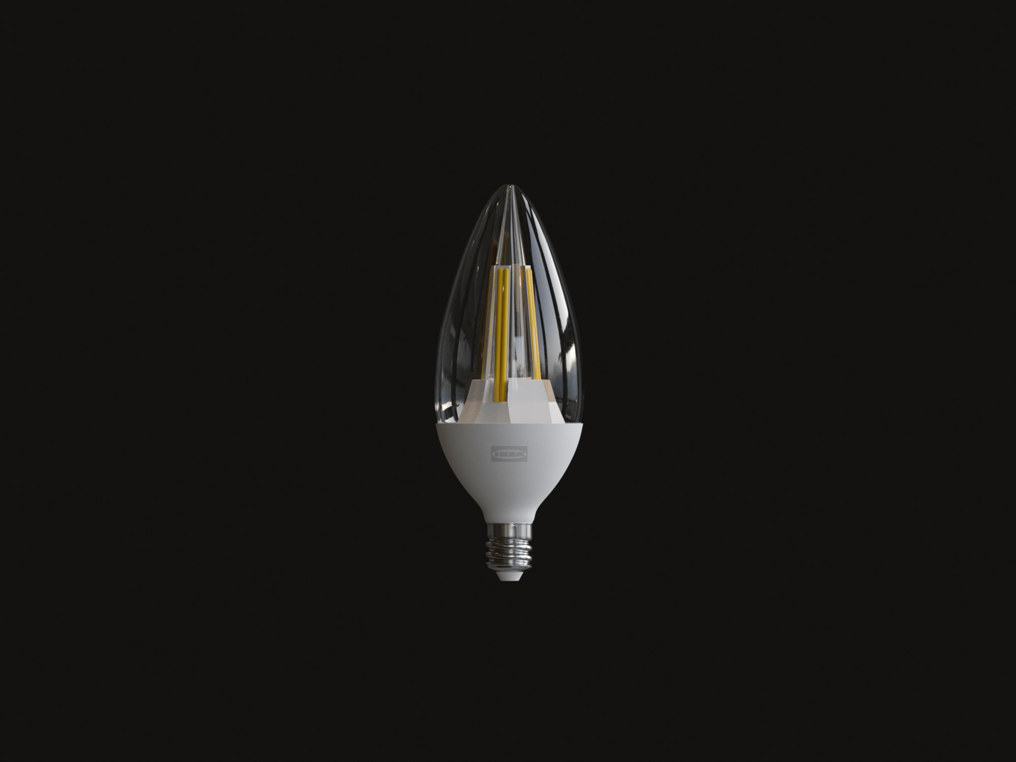 IKEA LEDARE LED Light Bulbs 3D model_16