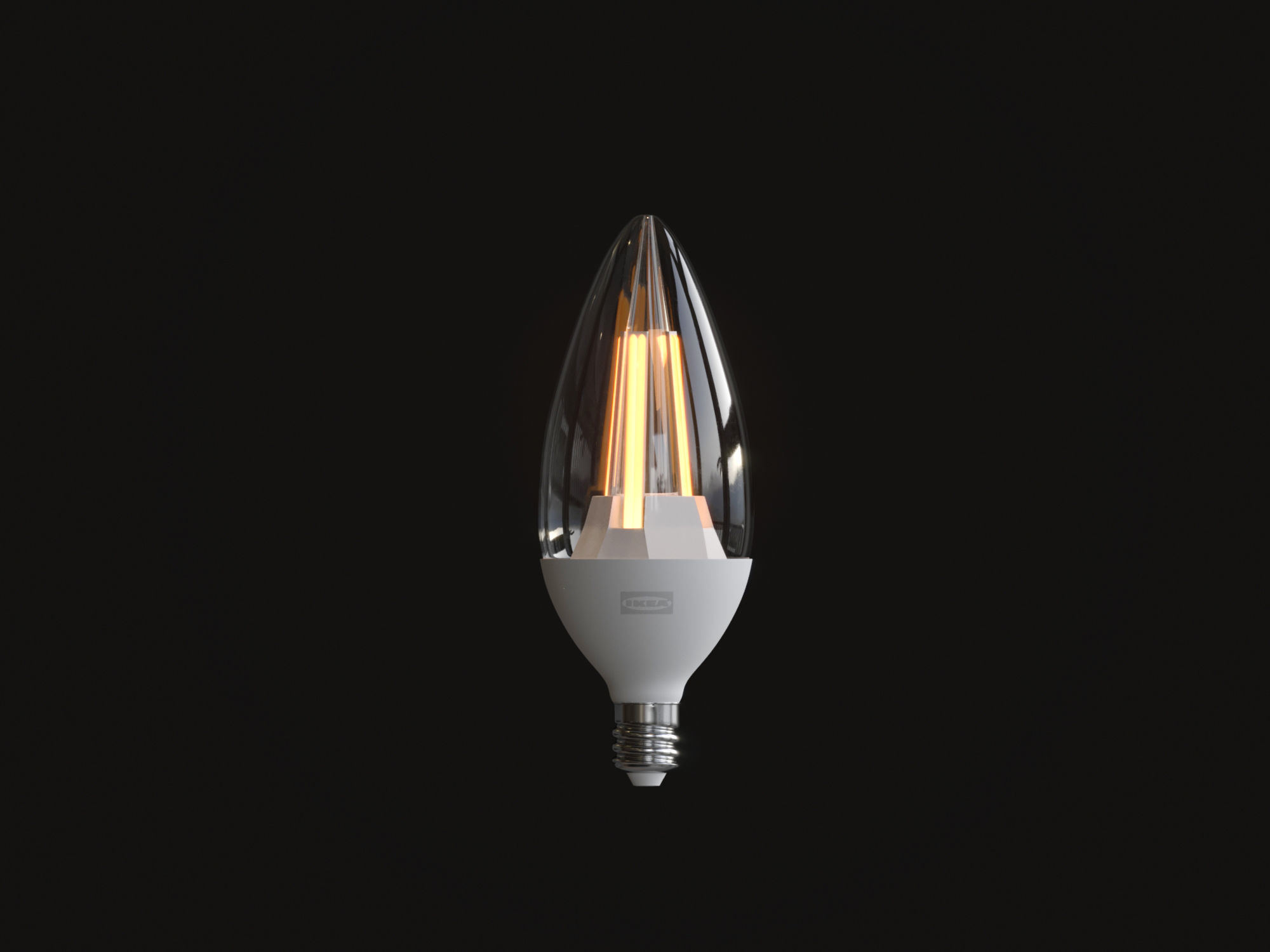 IKEA LEDARE LED Light Bulbs 3D model_18