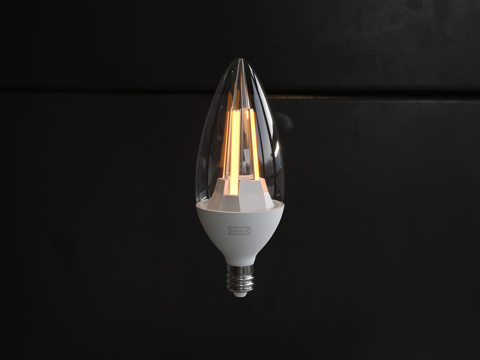 IKEA LEDARE LED Light Bulbs 3D model_20