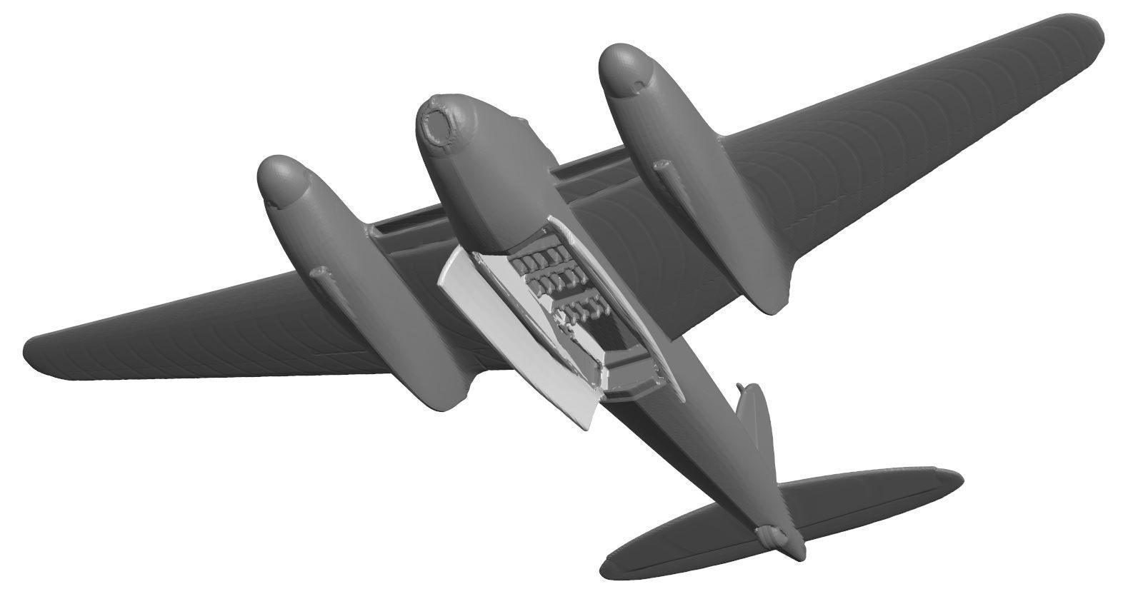 Aircraft 35 3D model_4