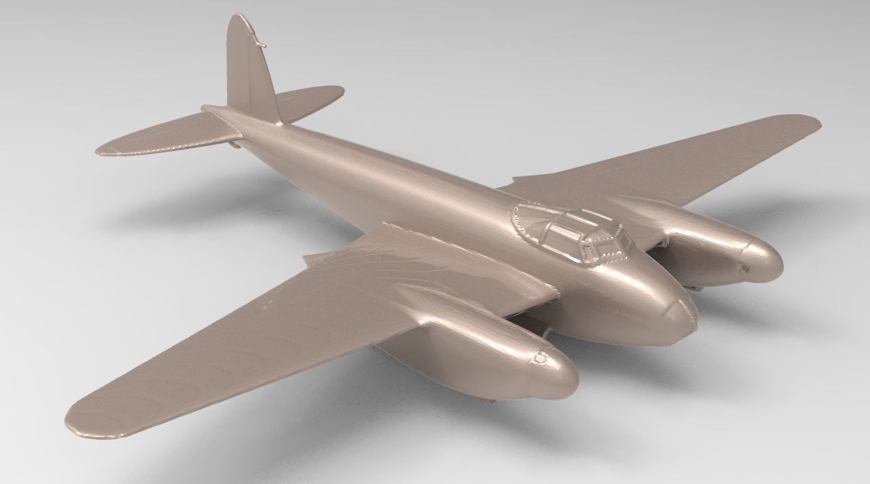 Aircraft 35 3D model_1