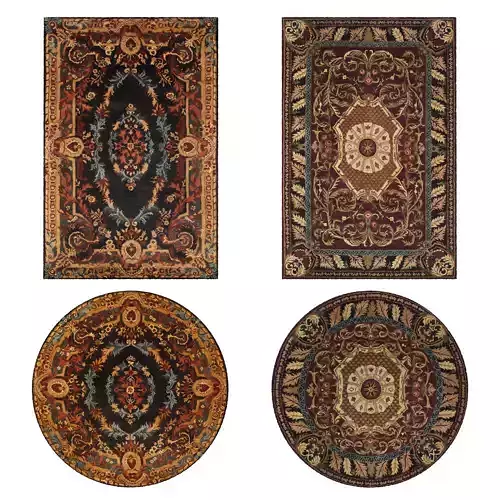 Rugs No 33 Low-poly 3D model