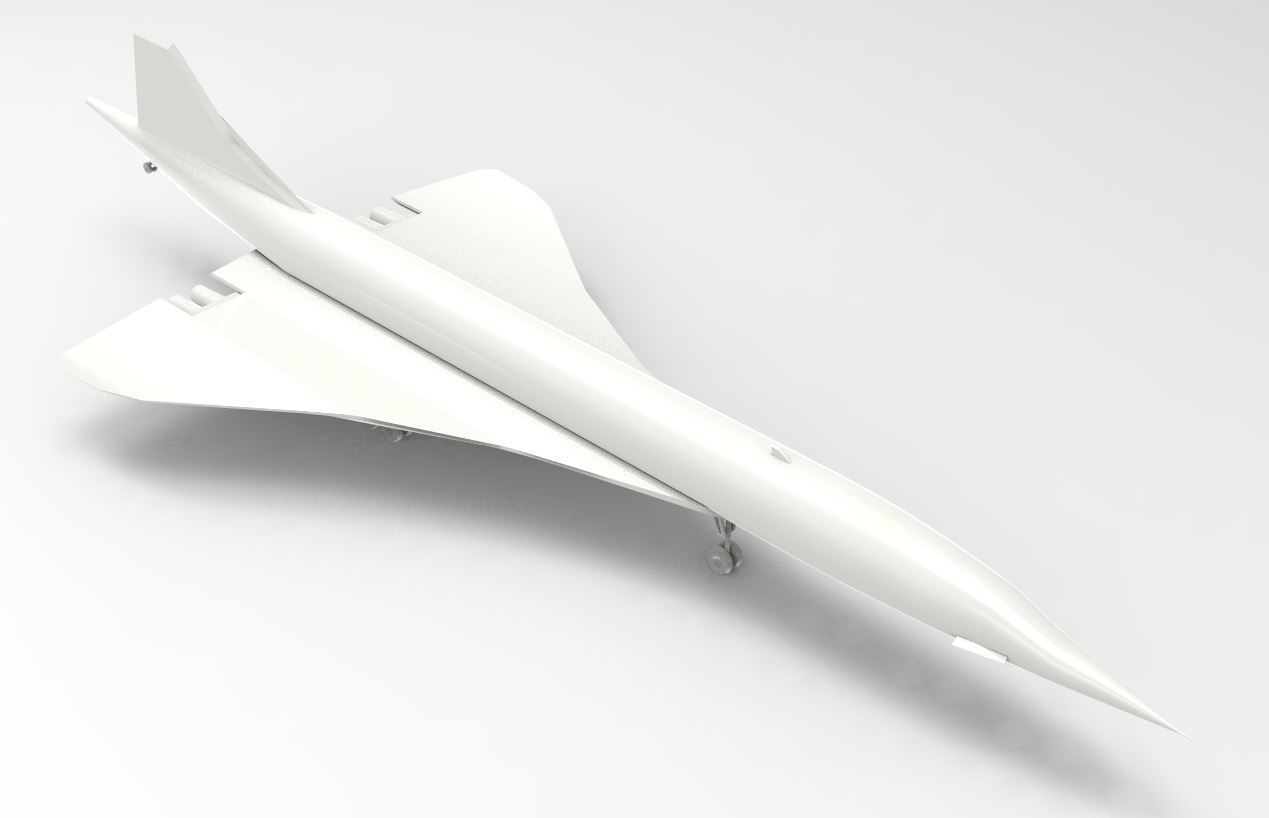 Aircraft collection jet plane 3D model_14