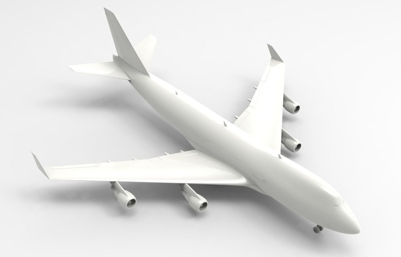 Aircraft collection jet plane 3D model_12