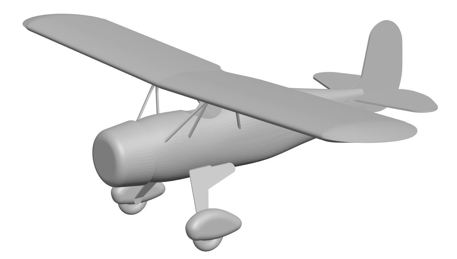 Aircraft collection jet plane 3D model_35