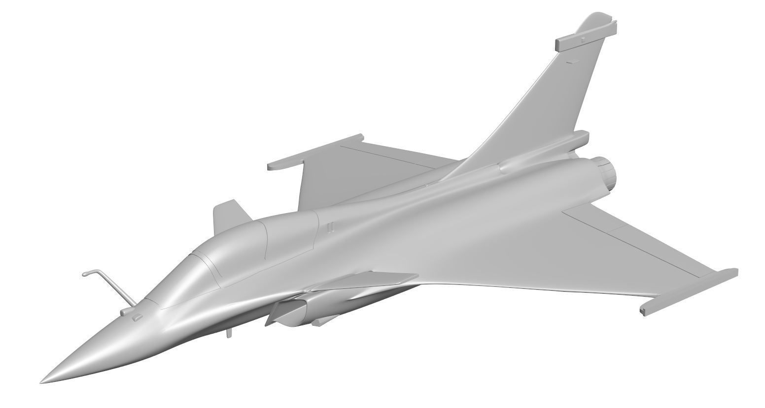 Aircraft collection jet plane 3D model_27