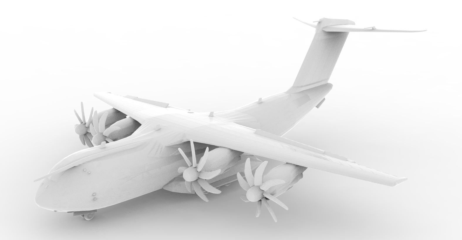 Aircraft collection jet plane 3D model_41