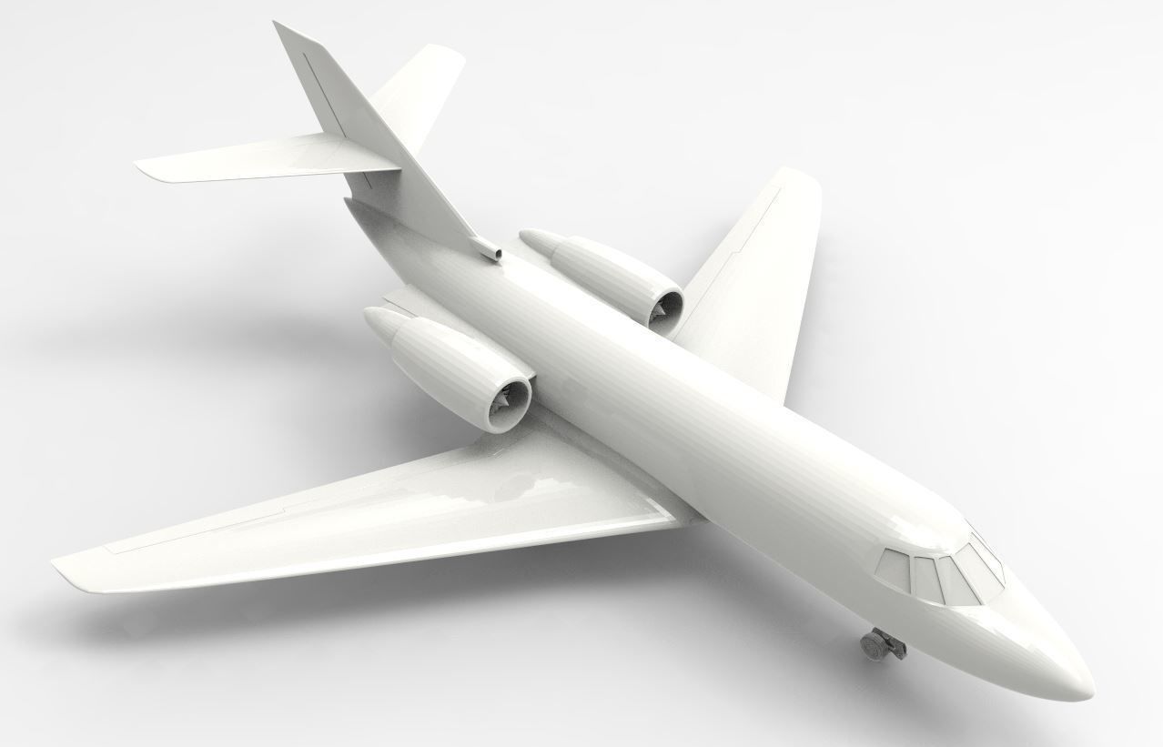 Aircraft collection jet plane 3D model_10