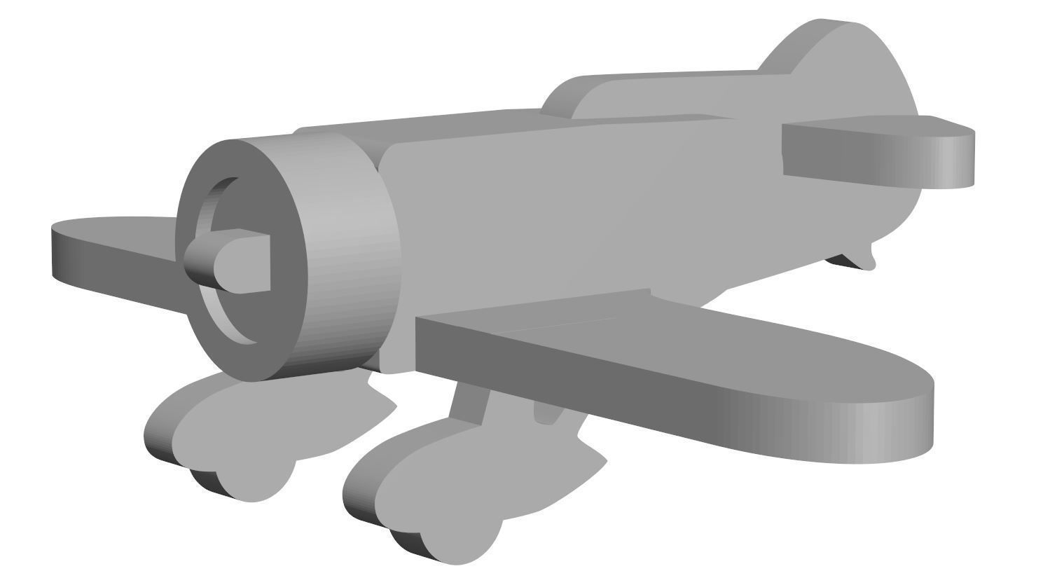 Aircraft collection jet plane 3D model_26