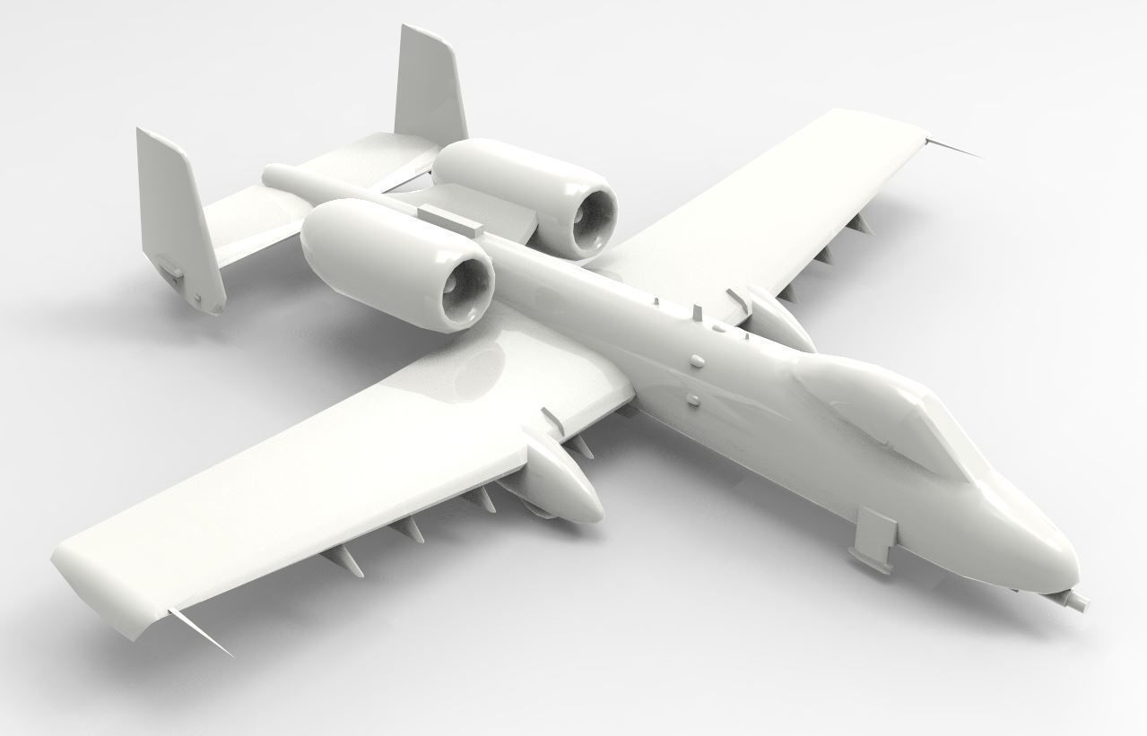Aircraft collection jet plane 3D model_13
