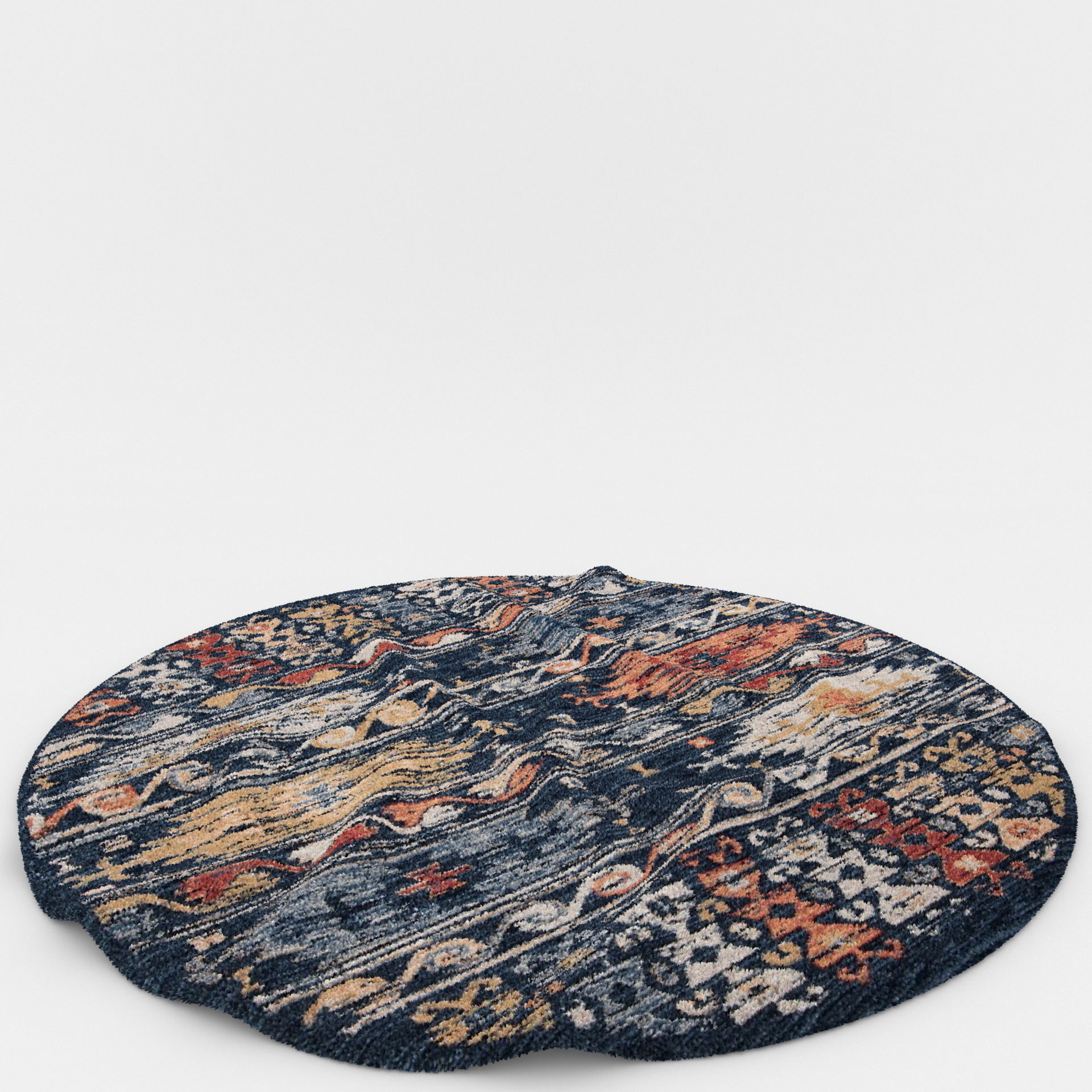 Rugs No 37 Low-poly 3D model_7