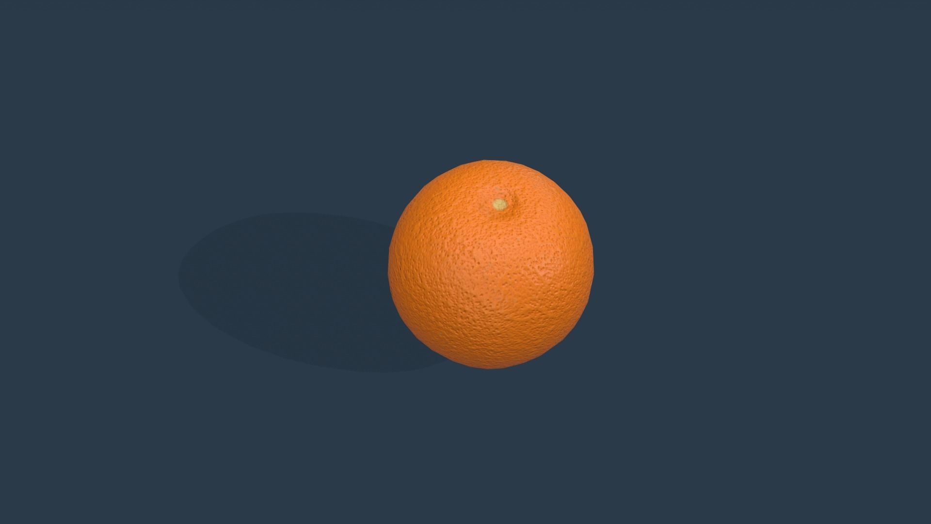 Fruit Set Low-poly 3D model_6