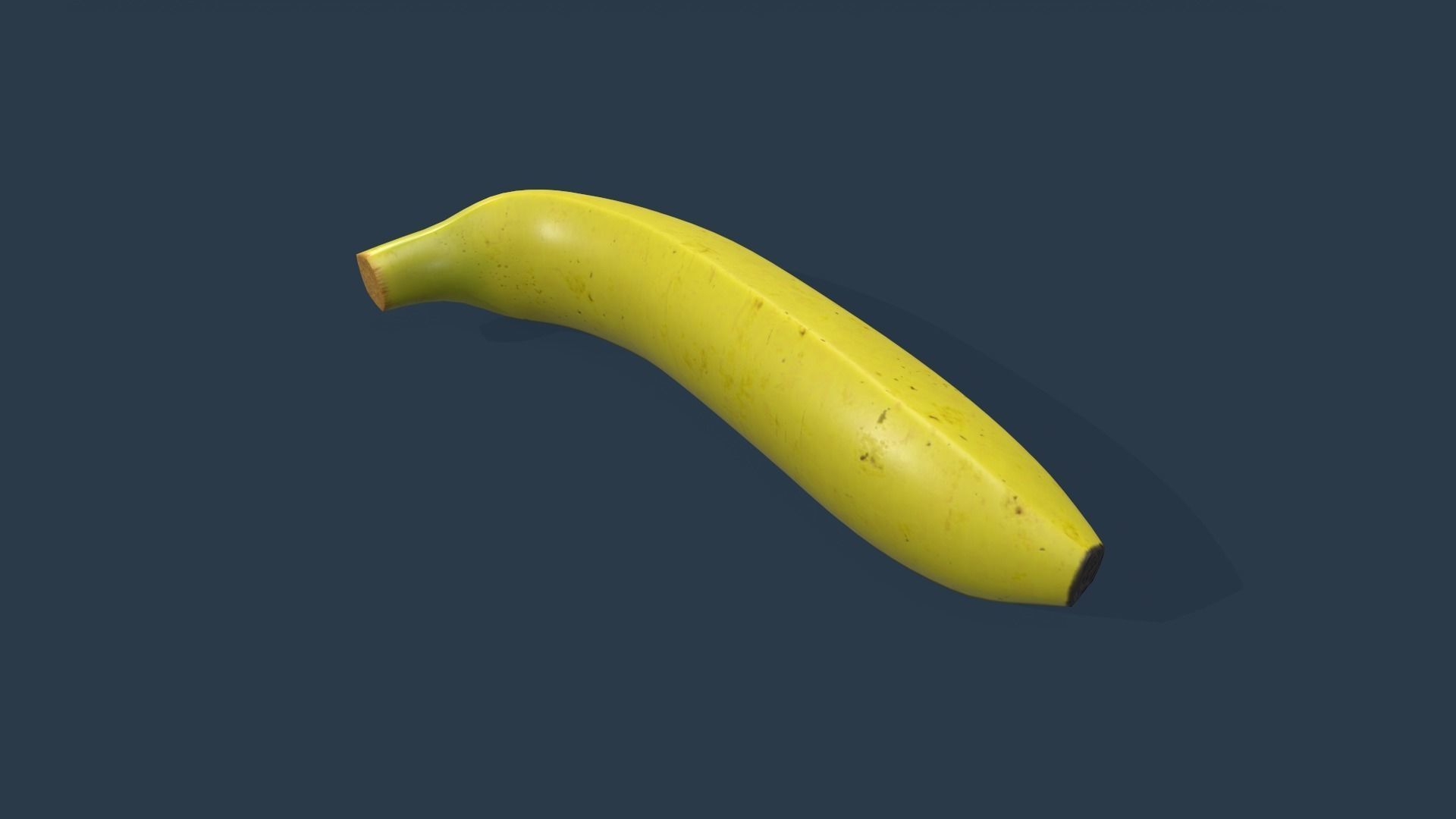 Fruit Set Low-poly 3D model_7