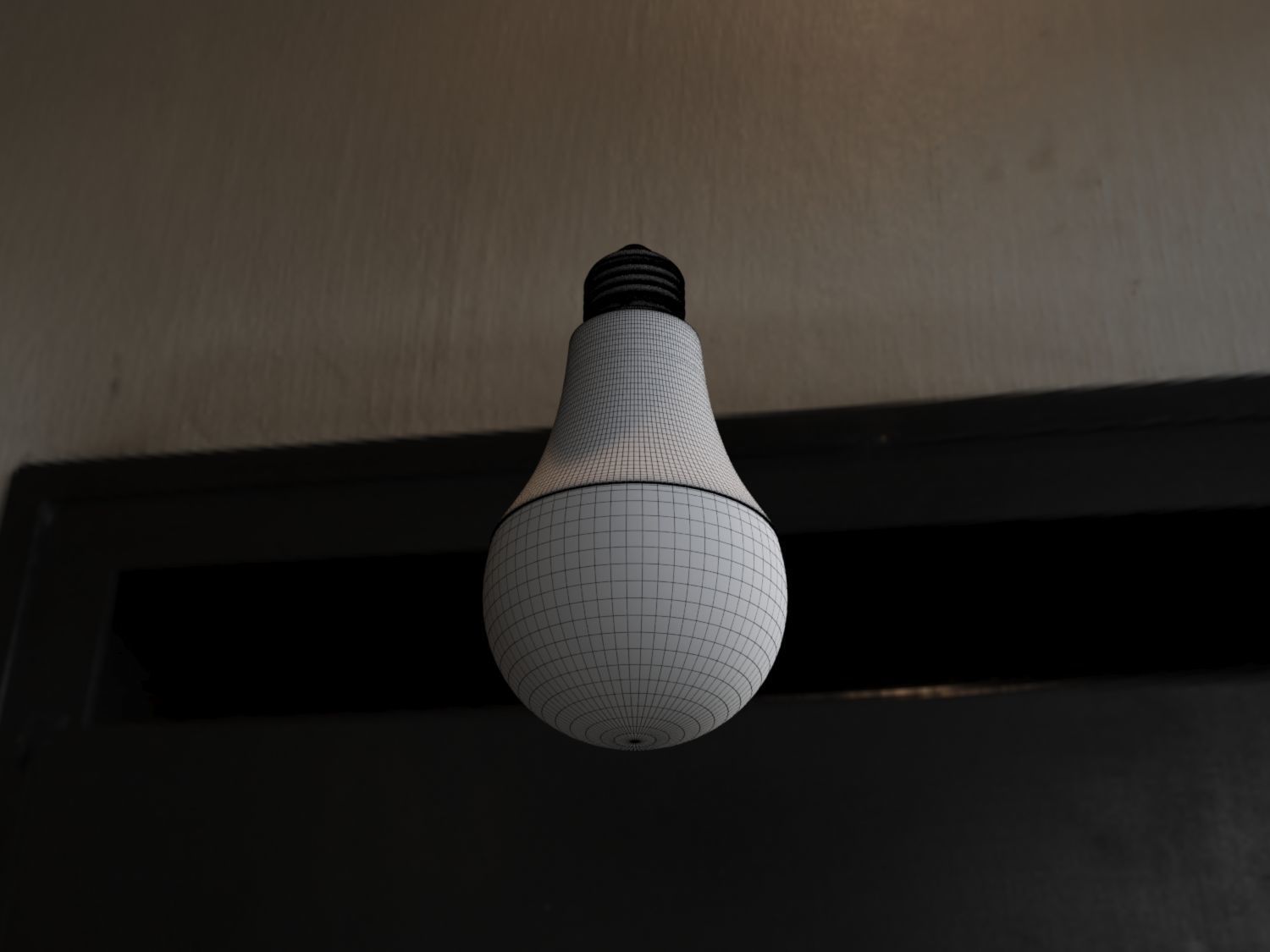 RYET Led Bulb Low-poly 3D model_15