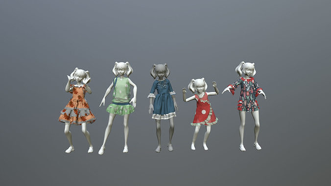 Collection of kids dresses 