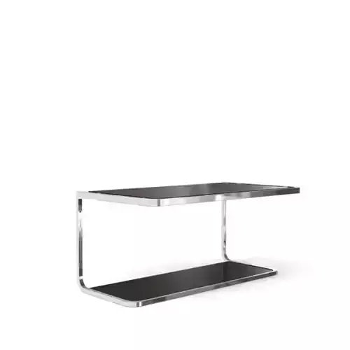 Modern Aluminum Useful Wall Shelf 3D model Modern Aluminum Useful Wall Shelf 3D model