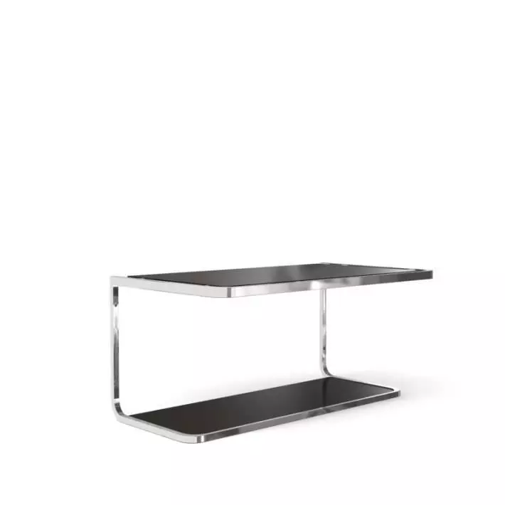 Modern Aluminum Useful Wall Shelf 3D model_0