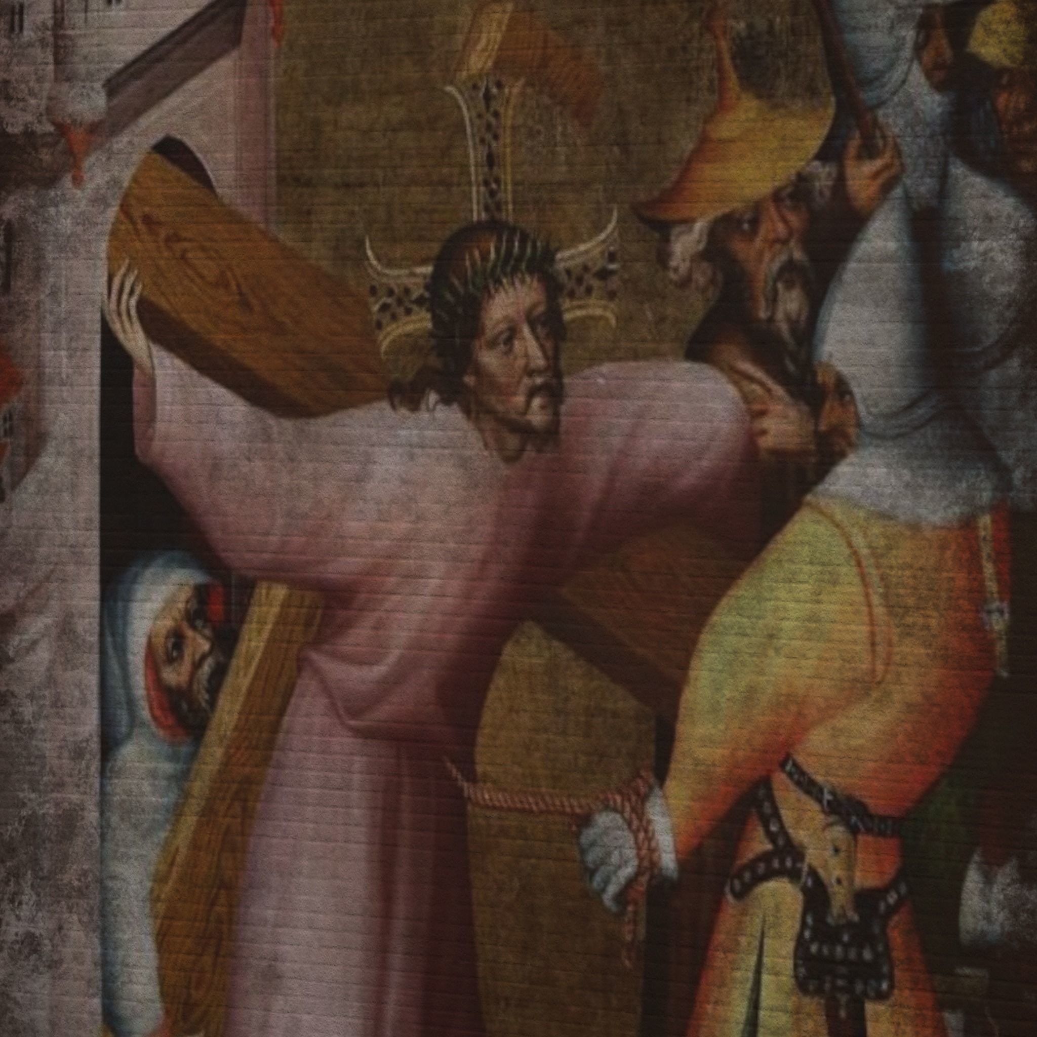 Medieval Church Painting Two  Low-poly 3D model_17