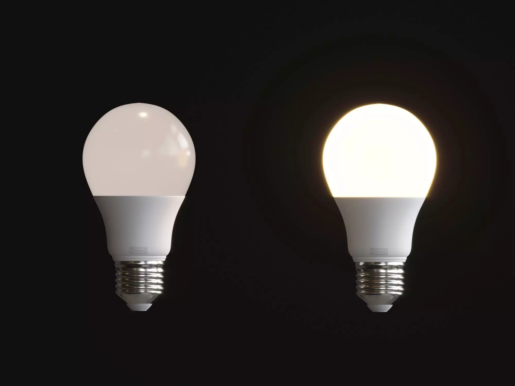 TRADFRI Led Lighta 3D model_0