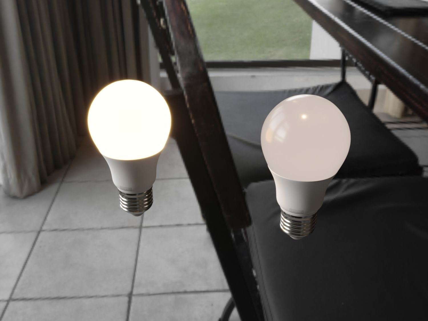 TRADFRI Led Lighta 3D model_2