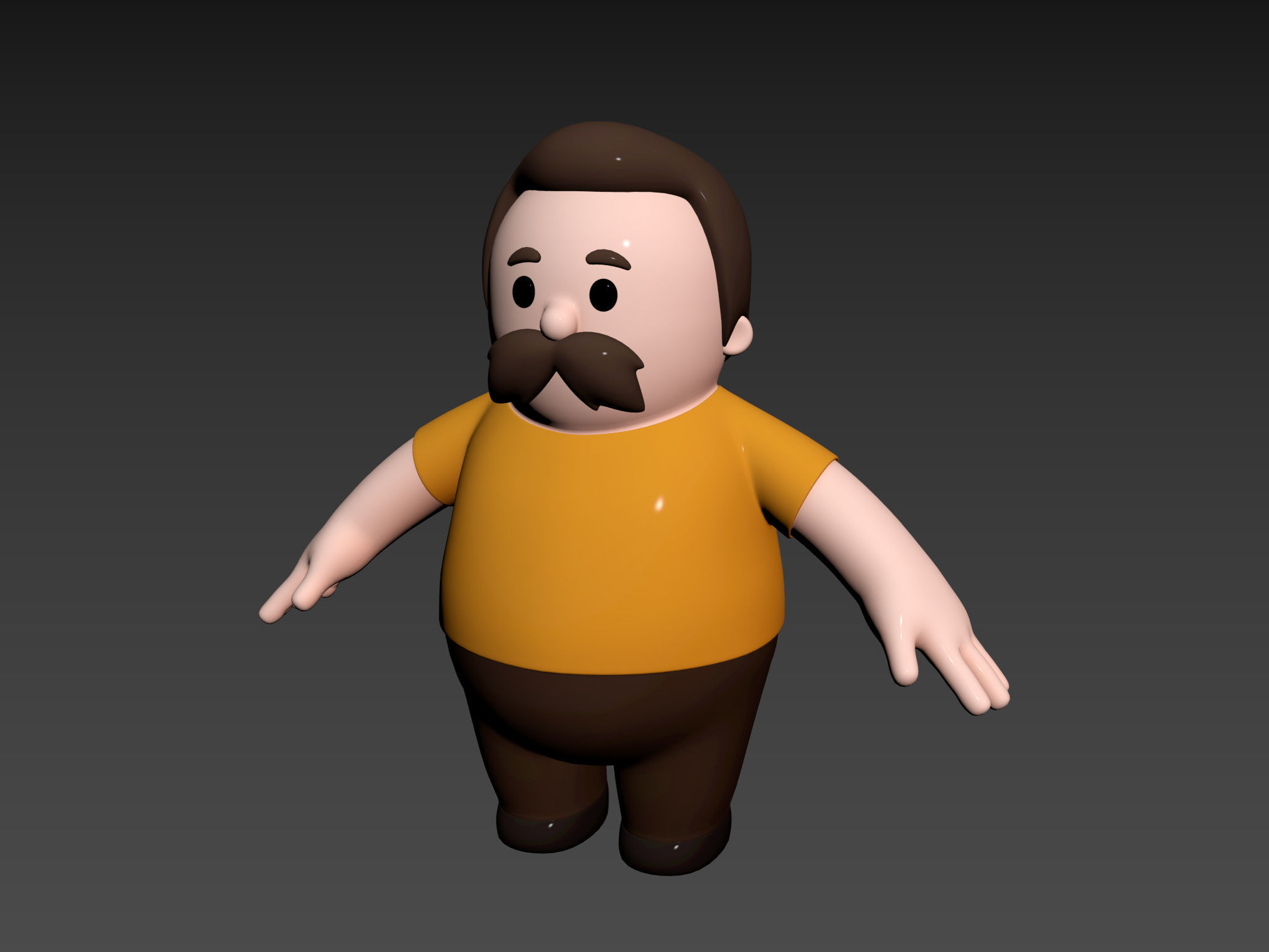 Character102 Man 3D model_10