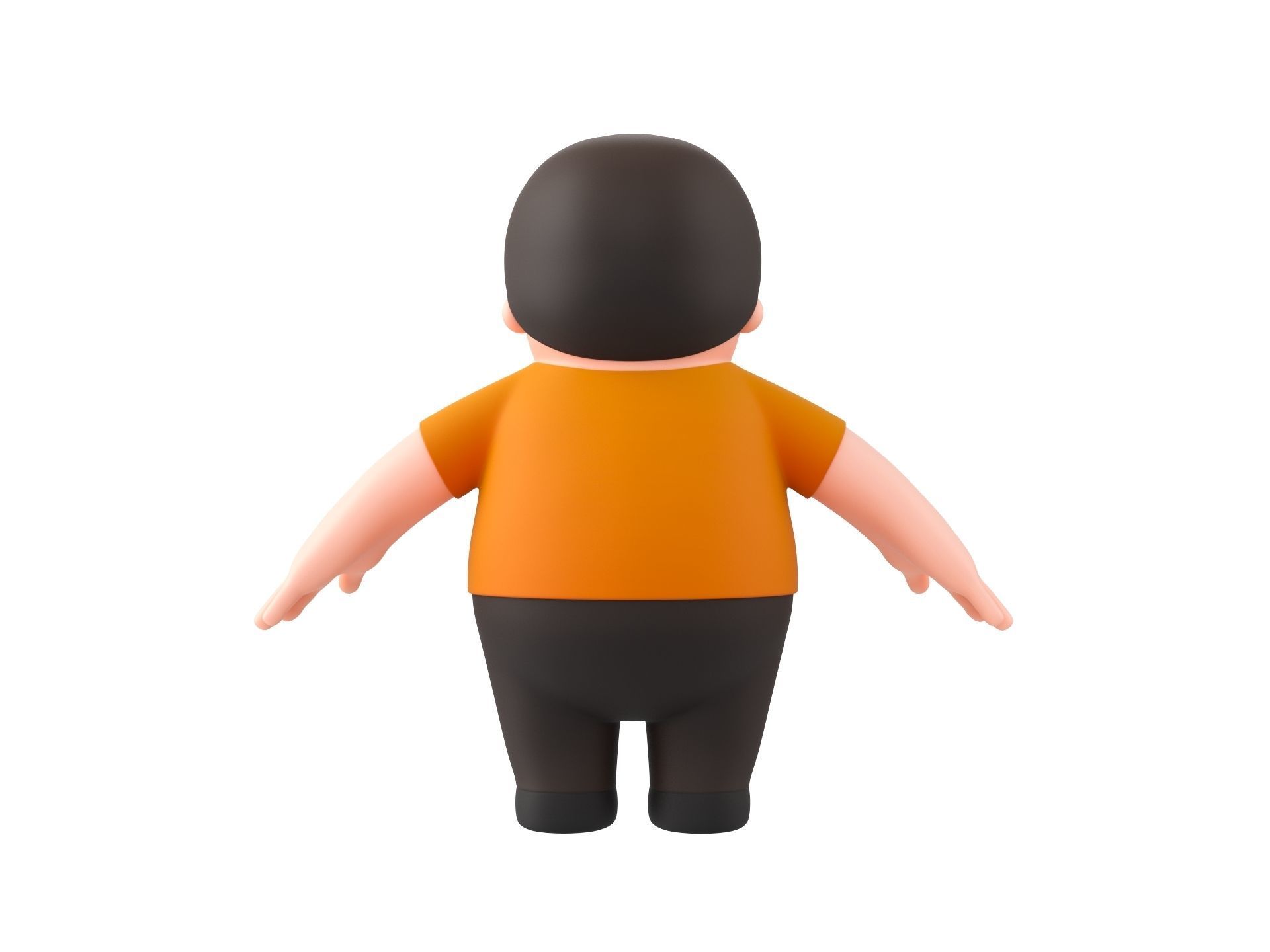 Character102 Man 3D model_5