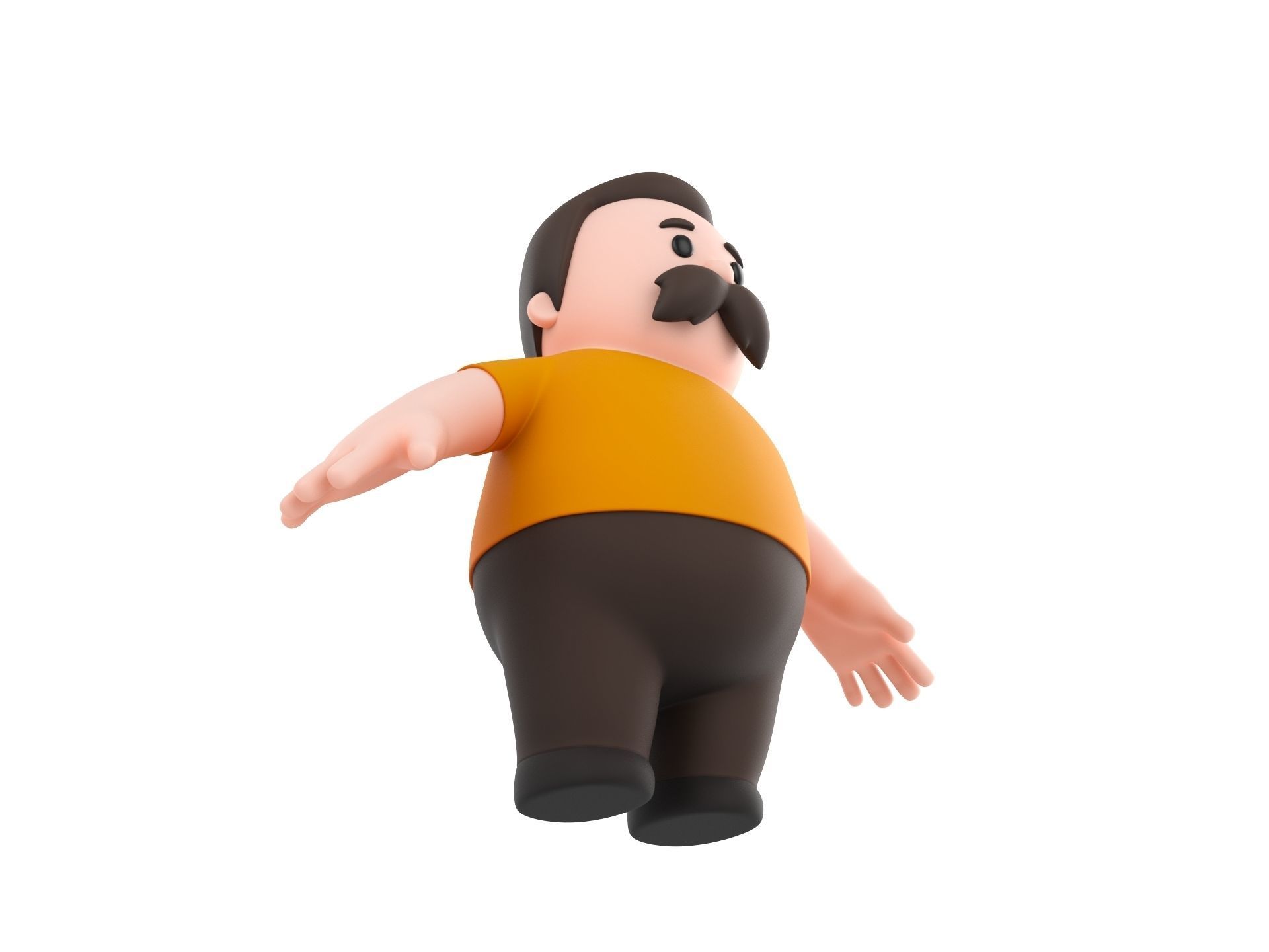 Character102 Man 3D model_2