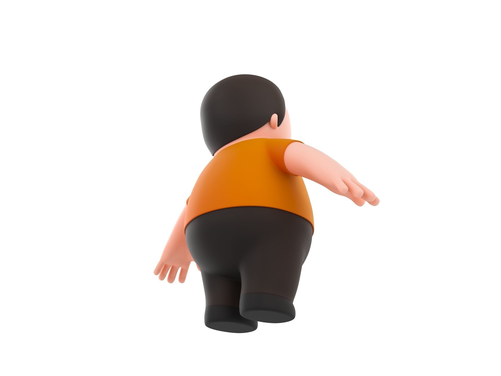 Character102 Man 3D model_4