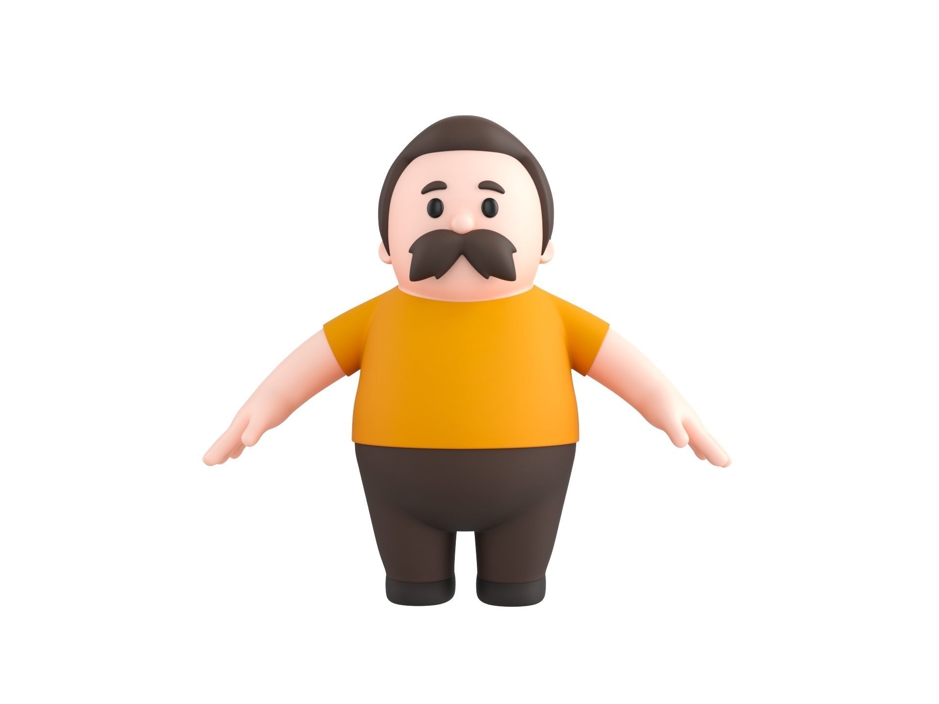 Character102 Man 3D model_1