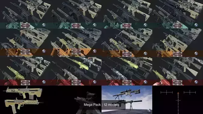 Mega Pack 3D Model Collection