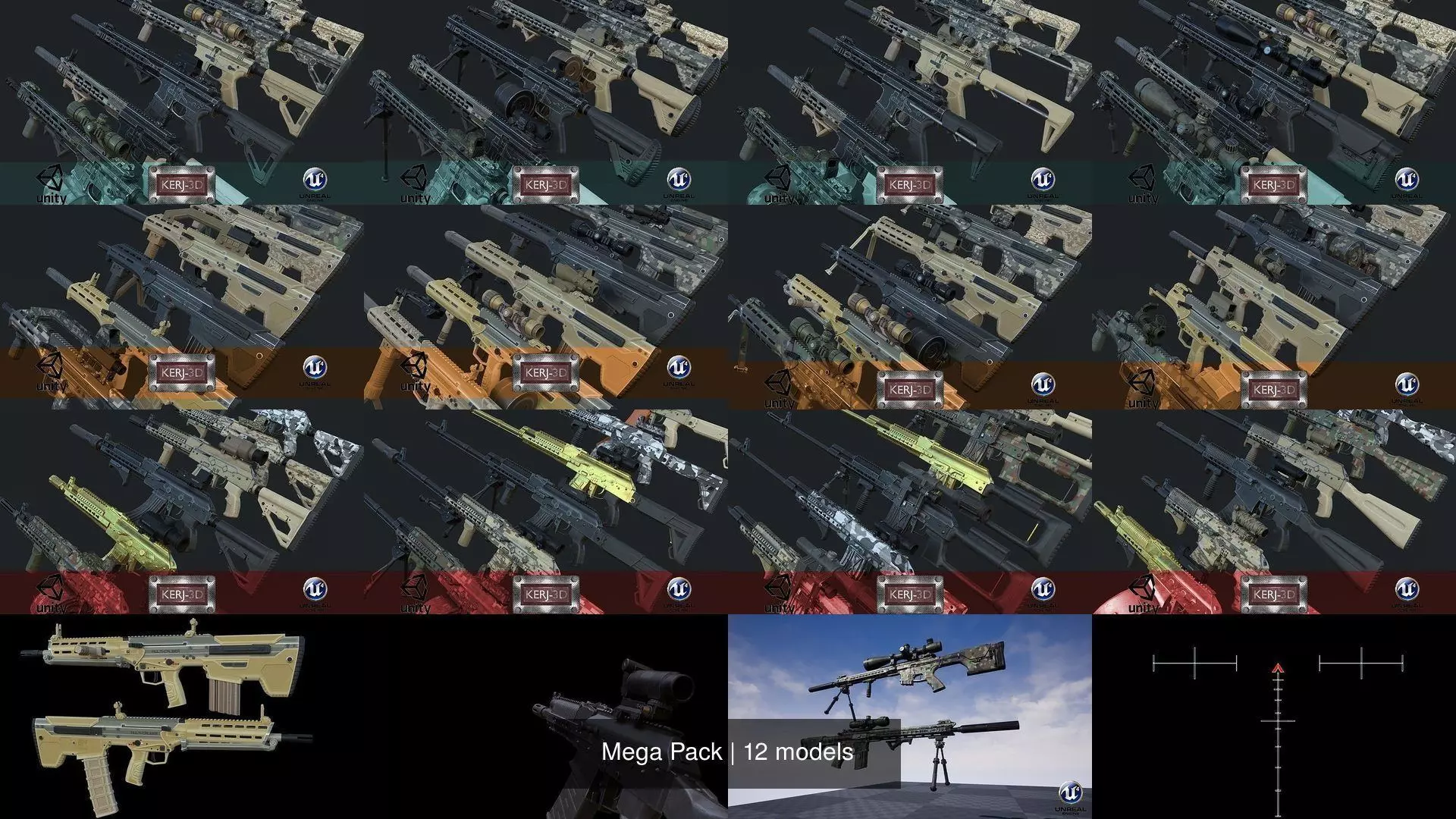 Mega Pack 3D Model Collection_0
