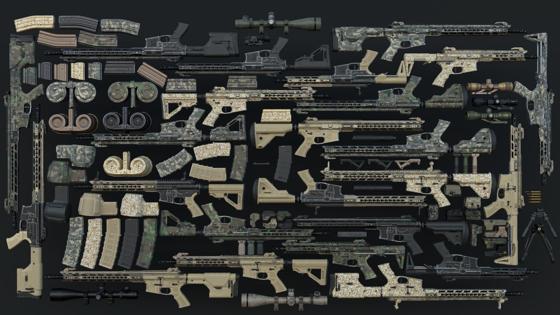 Mega Pack 3D Model Collection_1