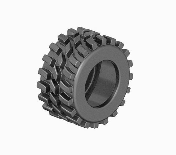 Wheel Loader Tyre 3D print model